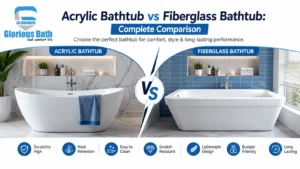 Read more about the article Acrylic Bathtub vs Fiberglass Bathtub: Complete Comparison
