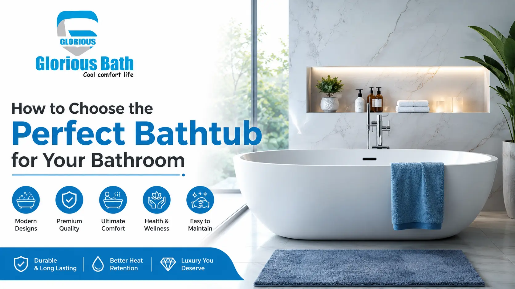 You are currently viewing How to Choose the Perfect Bathtub for Your Bathroom