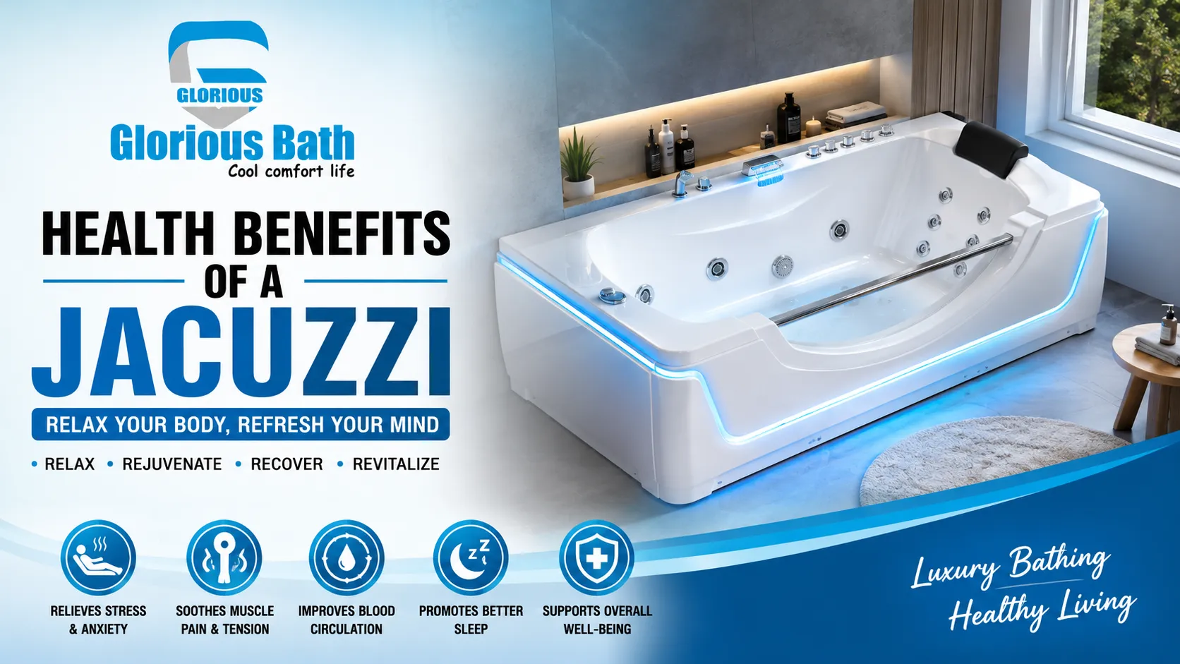 You are currently viewing What are the Health Benefits of a Jacuzzi?